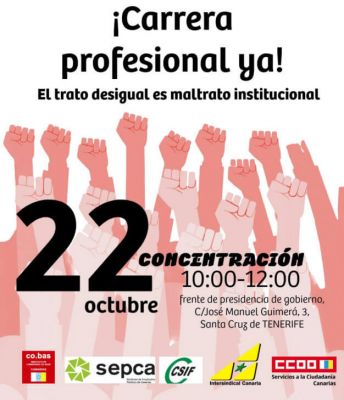 Concentración "Carrera Profesional ¡YA!"